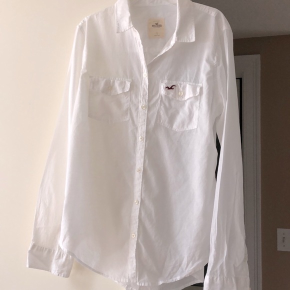 Hollister | Tops | White Hollister 